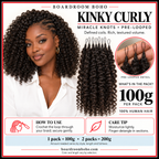 Kinky Curly Human Hair – 100G