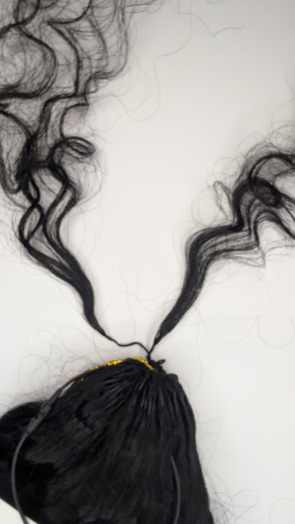 Burmese Curly Human Hair – 100G