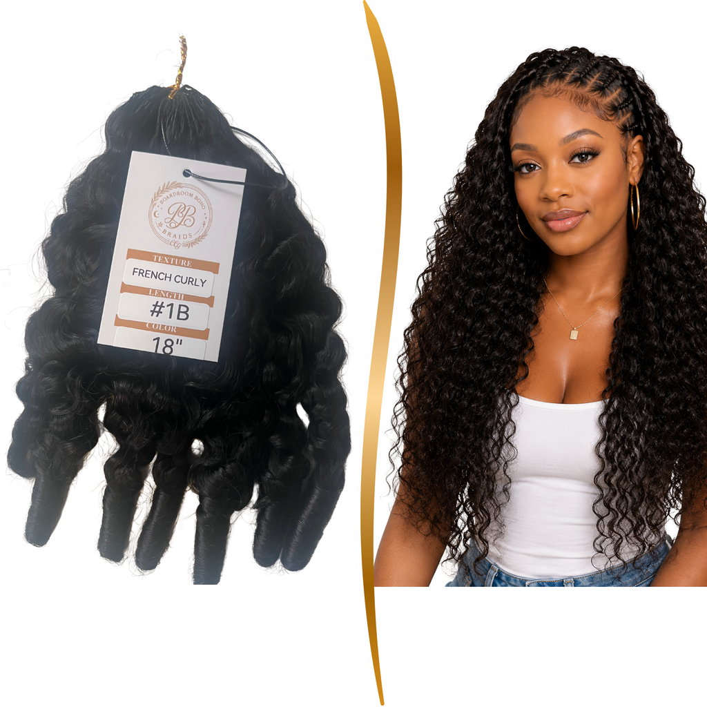 French Curly Human Hair – 100G