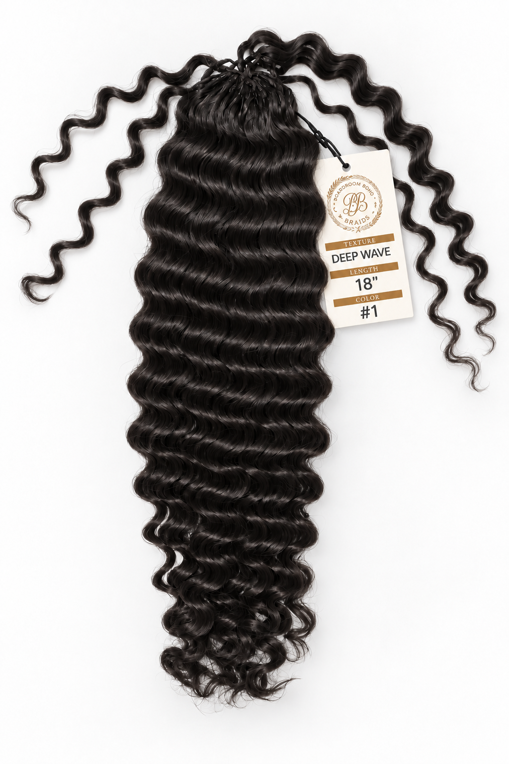 Deep Wave  Human Hair - Pre Looped - 100G