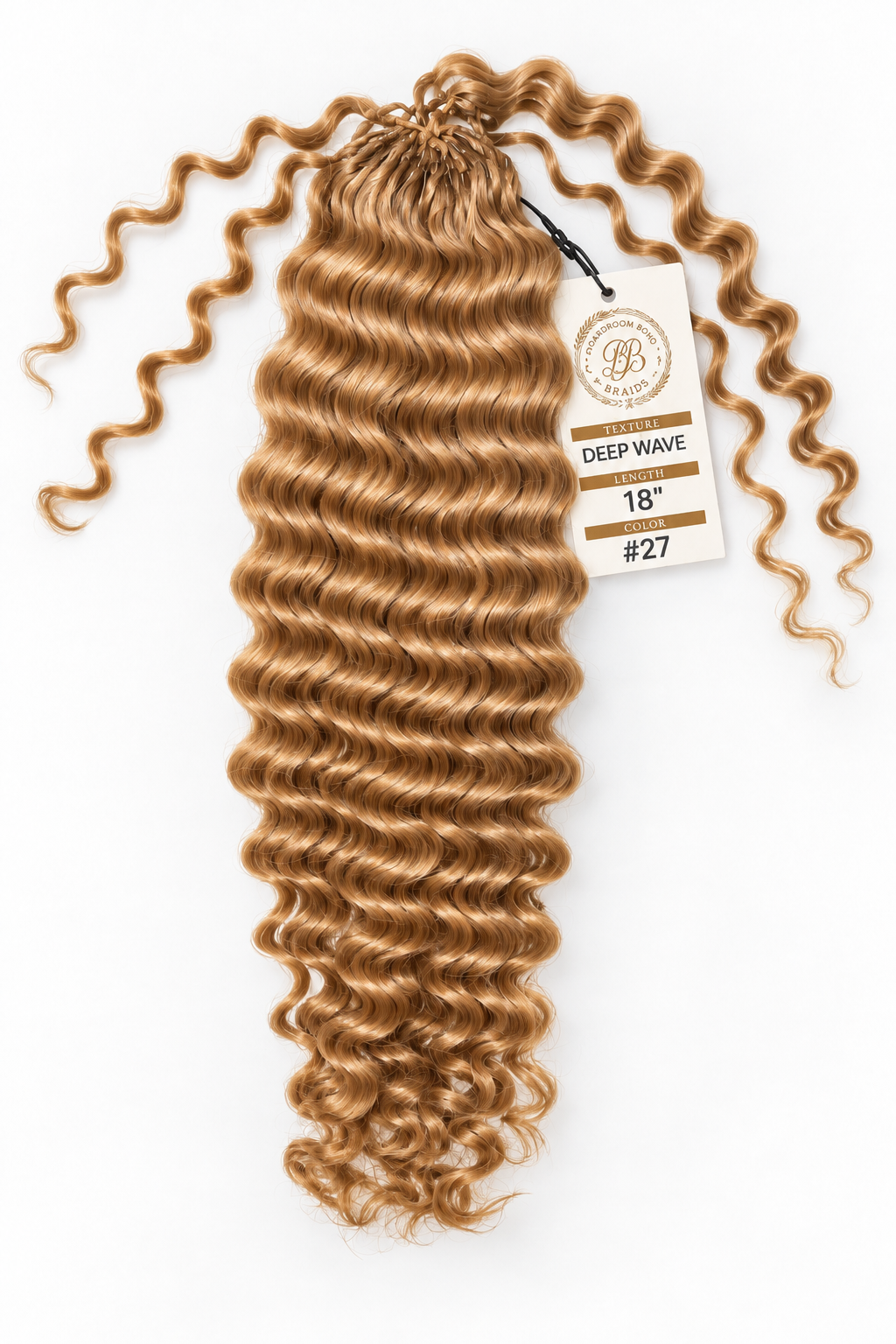 Deep Wave  Human Hair - Pre Looped - 100G