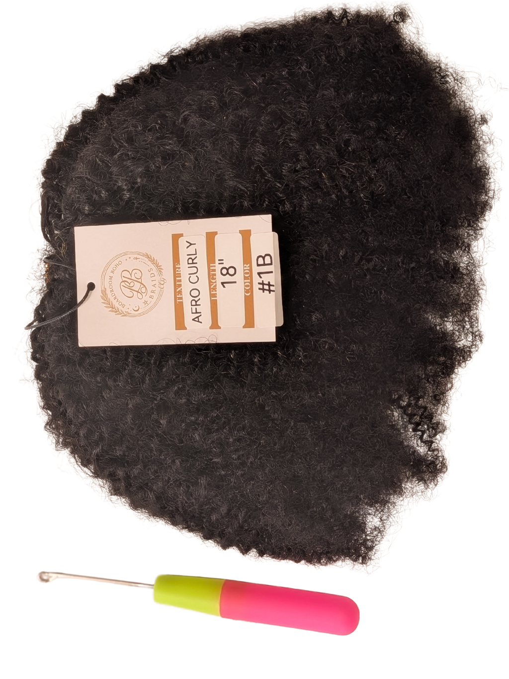 Afro Curly Human Hair - 100G