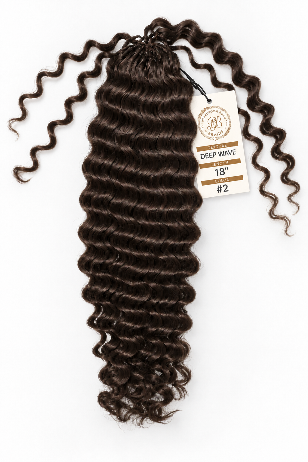Deep Wave  Human Hair - Pre Looped - 100G