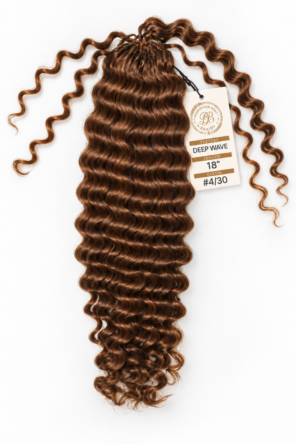 Deep Wave  Human Hair - Pre Looped - 100G