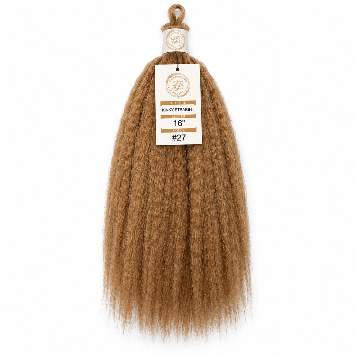 Kinky Straight Human Hair – Pre-Looped Miracle Knots – 100G