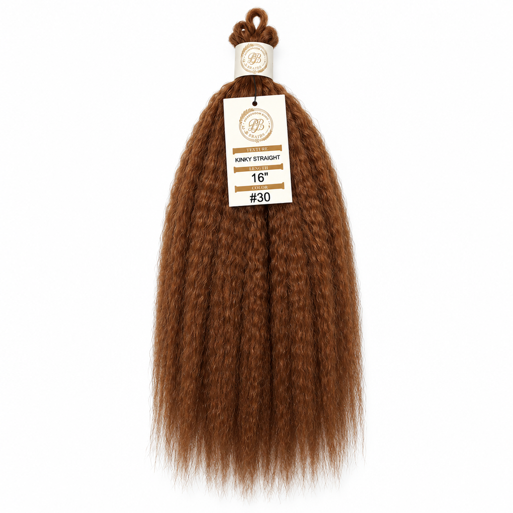 Kinky Straight Human Hair – Pre-Looped Miracle Knots – 100G