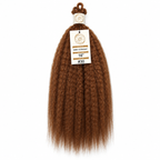 Kinky Straight Human Hair – Pre-Looped Miracle Knots – 100G