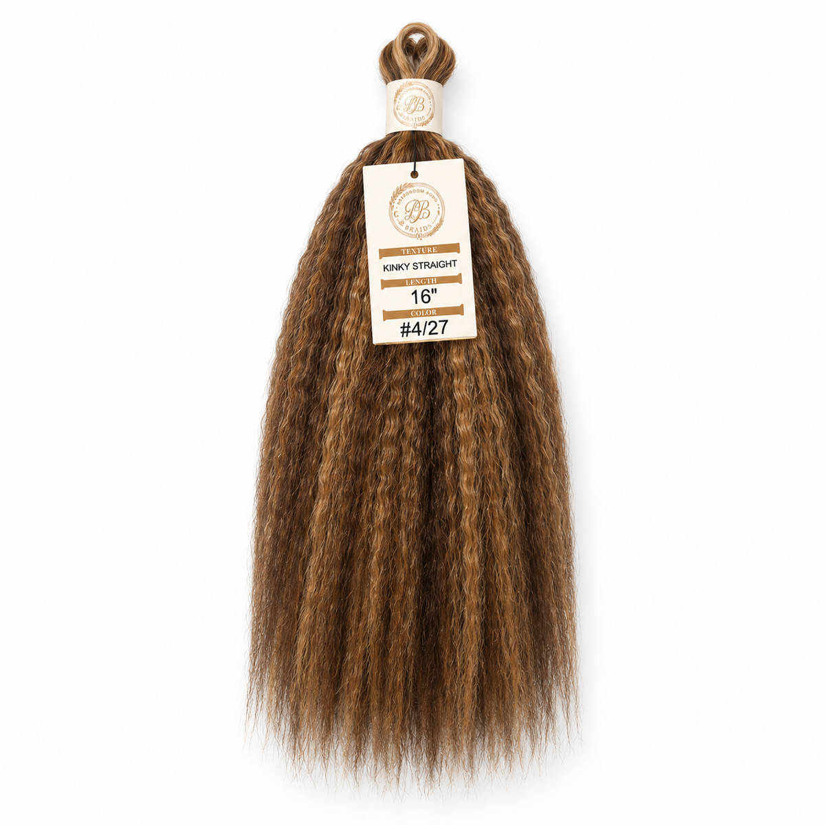 Kinky Straight Human Hair – Pre-Looped Miracle Knots – 100G