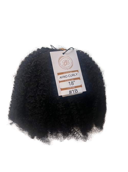 Afro Curly Human Hair - 100G